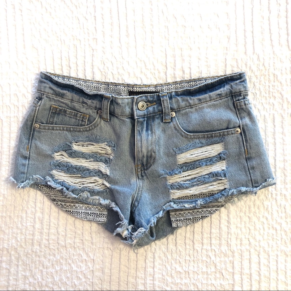 Jean shorts